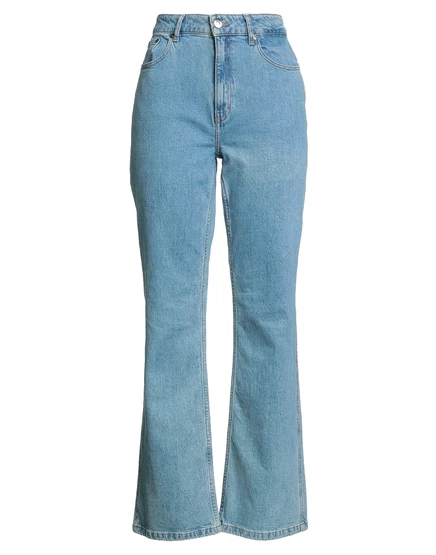 Женские джинсы Gestuz Jeans клеш, высокая талия, синие