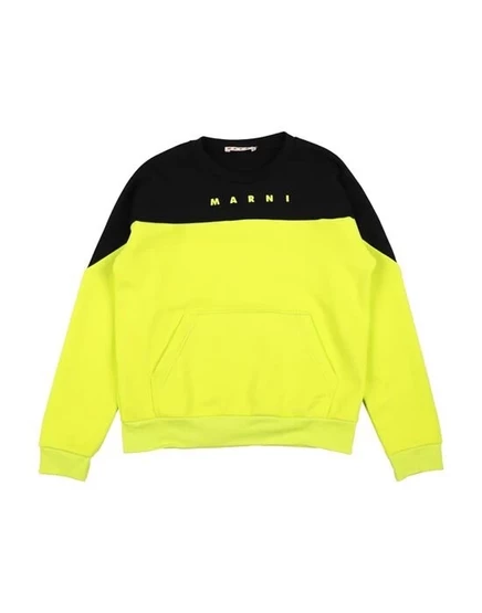 MARNI Толстовка зелёный лайм