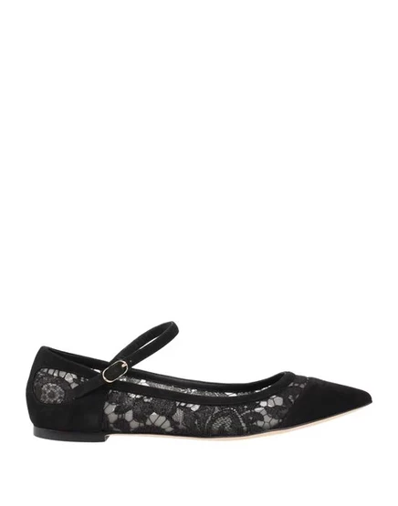 Балетки Dolce & Gabbana, мэри джейн, черные