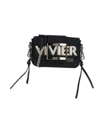 Женская сумка Roger Vivier через плечо, черная