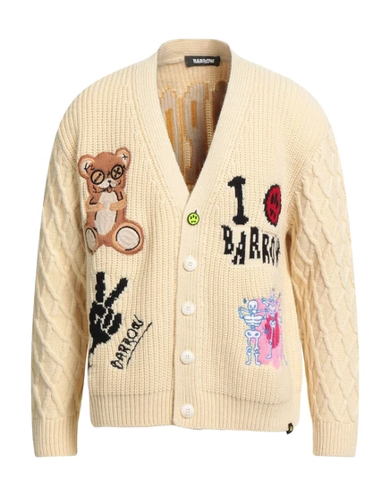 Мужской кардиган Barrow Cardigans, светло-кремовый