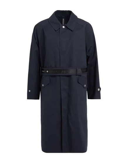 Плащ Mackintosh однобортный, иссиня-чёрный