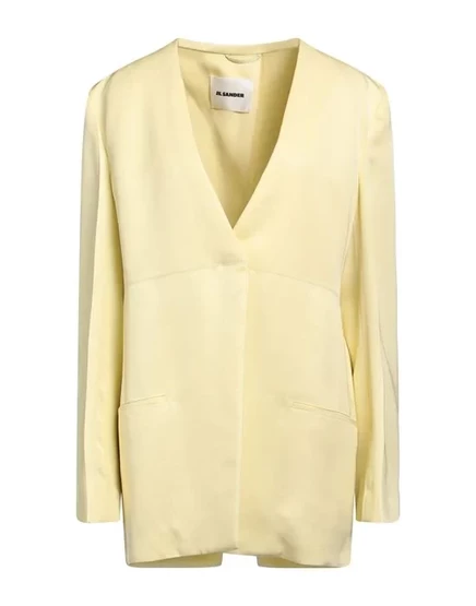 JIL SANDER Пиджак светло-жёлтый