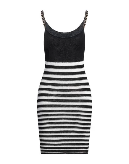 BALMAIN Короткое платье чёрный