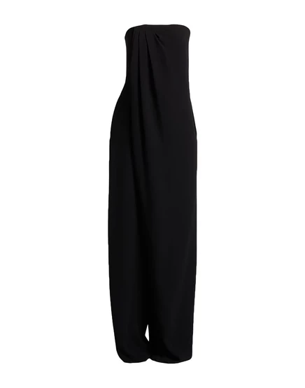 Женский комбинезон Max Mara с драпировкой, чёрный
