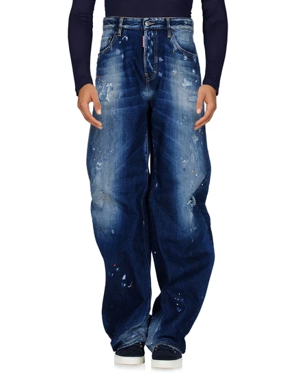 Мужские прямые джинсы DSquared2, синие
