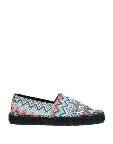 Эспадрильи Missoni закрытые текстильные, белые