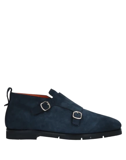 Мужские лоферы Santoni C_Ribeiro, темно-синие