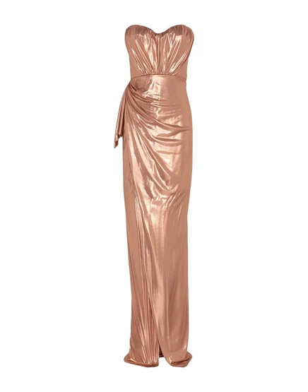 Женское платье Elisabetta Franchi Papermag, розовое