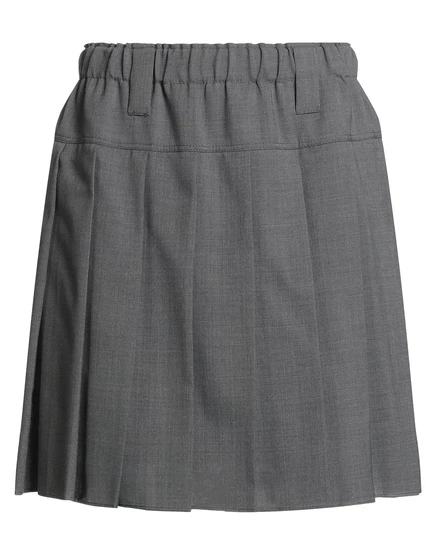 Женская юбка Brunello Cucinelli PAPERMAG, серая