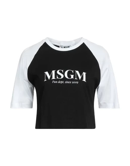 MSGM Футболка чёрный