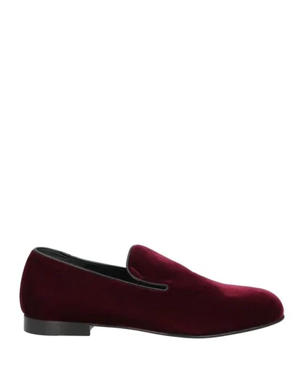 CORNELIANI Мокасины бордовый