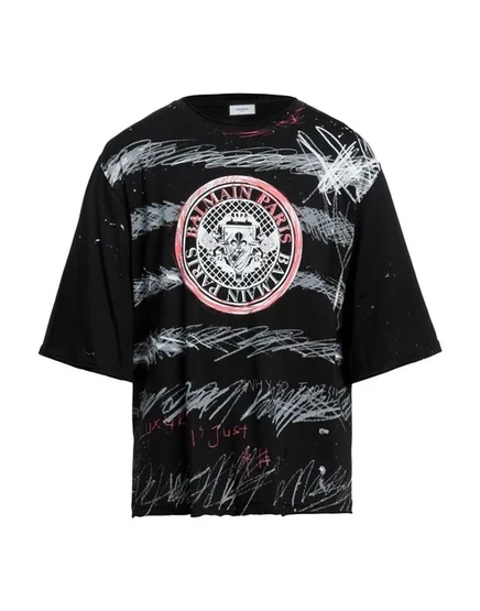 BALMAIN Футболка чёрный