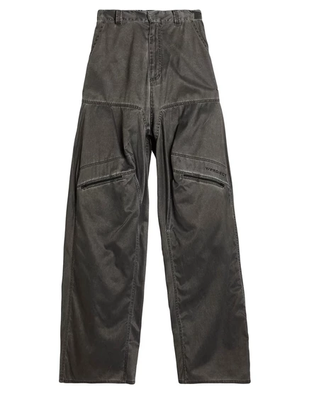 Мужские брюки Yproject Pants, твил, серые