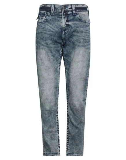 Мужские зауженные джинсы True Religion Jeans, тёмно-синие