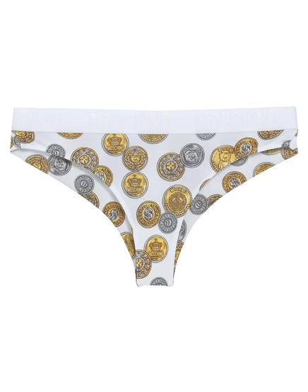 Женские трусы Moschino Wonder Woman, белые