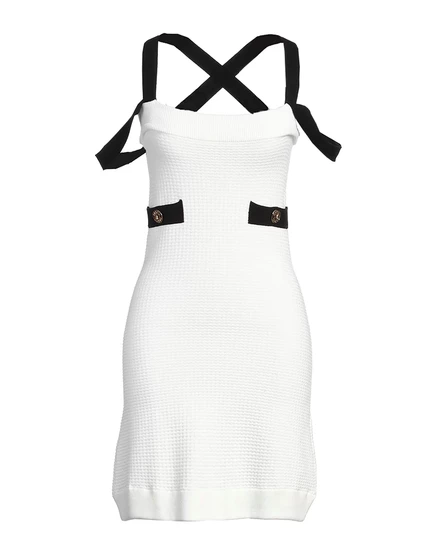 Женское платье Patou Mini dresses трикотажное, белое