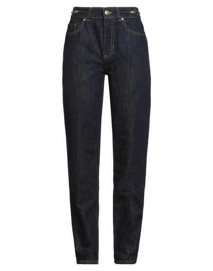 Женские джинсы Just Cavalli, прямые, синие