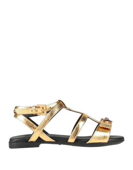 Женские босоножки Versace Young Promotion Junior, золотистые