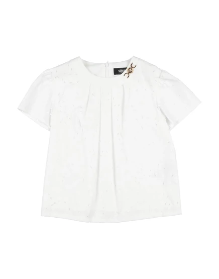 Женский топ Versace Young Promotion Junior, белый