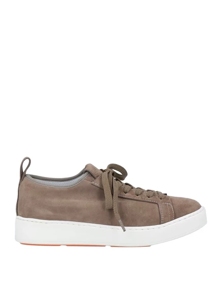 Женские кроссовки Santoni Lorenz_SP кожа/замша, голубиные
