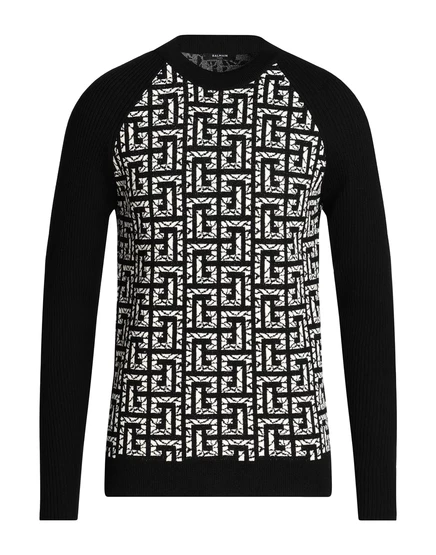 Мужской свитер Balmain, чёрный