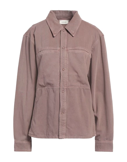 LEMAIRE Denim shirts светло-коричневый
