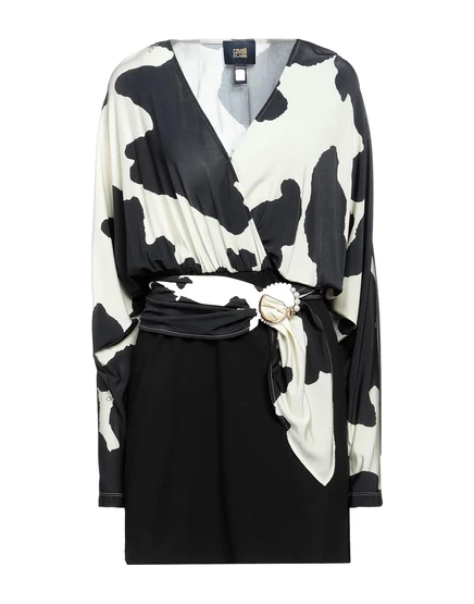 Женское мини-платье Cavalli Class PAPERMAG, чёрное