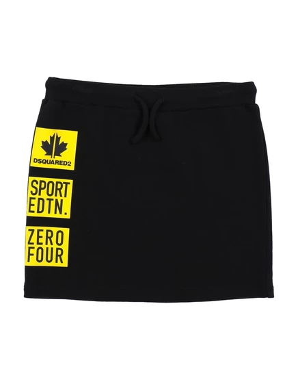 Детские брюки DSquared2, черные
