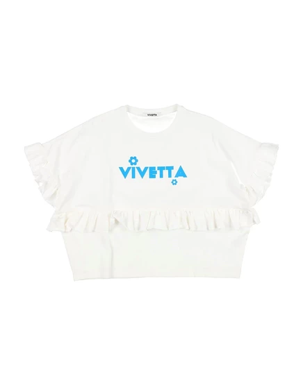 Женская футболка Vivetta Promotion Junior, белая