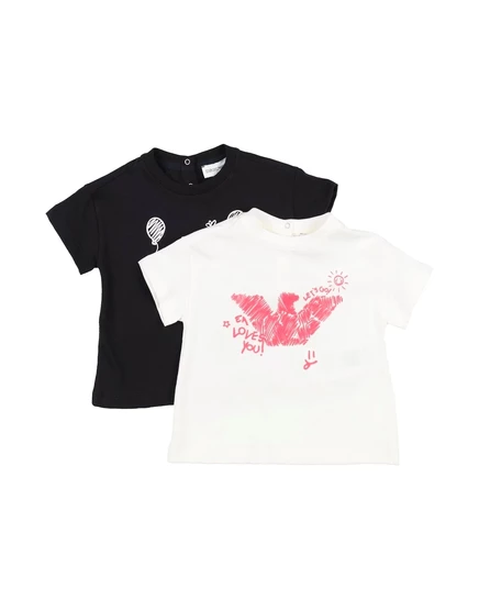 Женская футболка emporio armani baby, белая