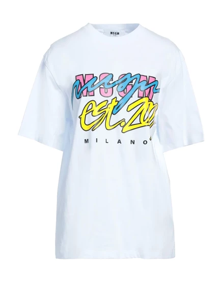 Женская футболка MSGM, белая