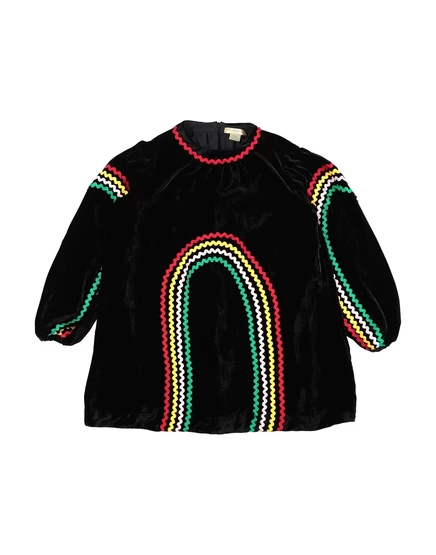 Детское платье Stella McCartney Kids Junior, черное