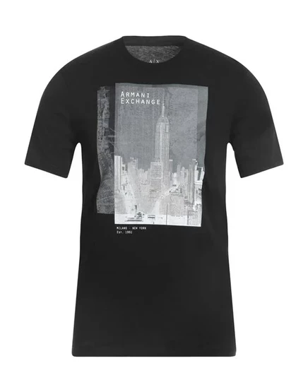 ARMANI EXCHANGE Футболка чёрный