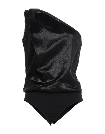 Женское боди DSquared2 Braccialin на одно плечо, черное