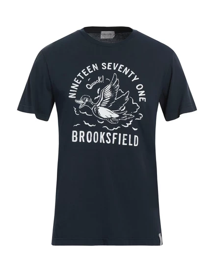 Мужская футболка Brooksfield WONDERWOMAN, иссиня-чёрная