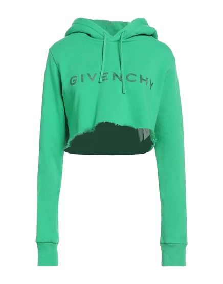 Женское худи Givenchy Wonderwoman, зеленое