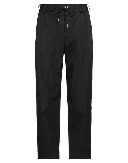 Мужские брюки Sacai прямого кроя, черные