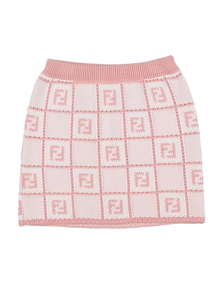 Юбка для девочек Fendi, антично-розовая