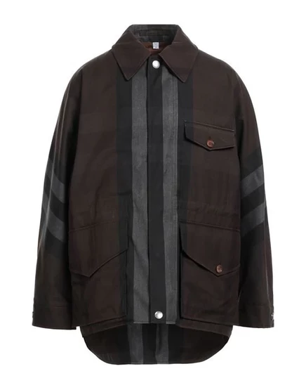 BURBERRY Плащи и тренчи коричневый
