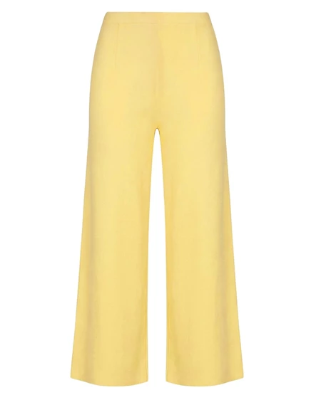 Женские брюки Max Mara Studio PAPERMAG, желтые