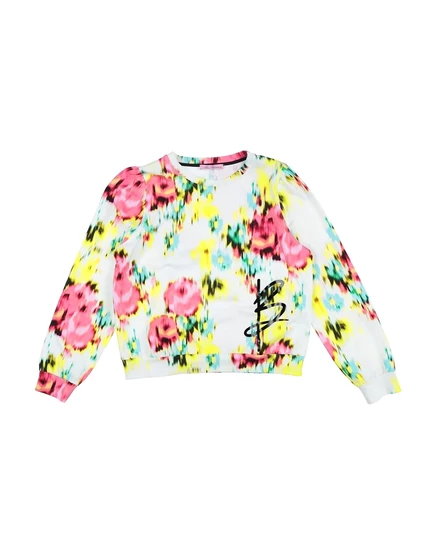 Детский свитшот Miss Blumarine Promotion Junior, белый