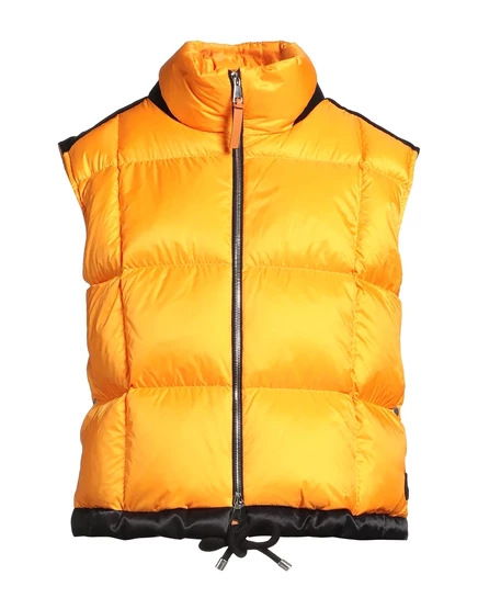 Женский жилет Moncler с гусиным пухом, оранжевый