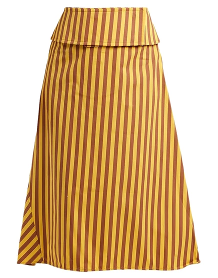 Женская юбка Jil Sander HAMISH, горчичная