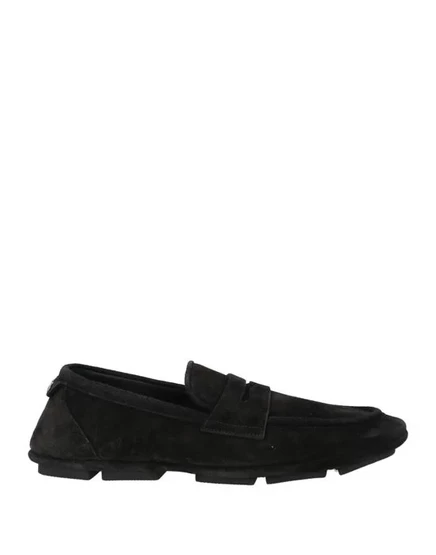 Мокасины Dolce & Gabbana замшевые, чёрные