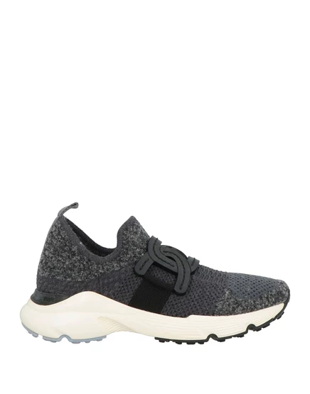 Женские кроссовки-носки Tod's Lorenz_SP, тёмно-серые