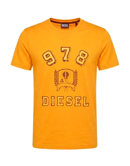 Мужская футболка Diesel Agata, горчичная