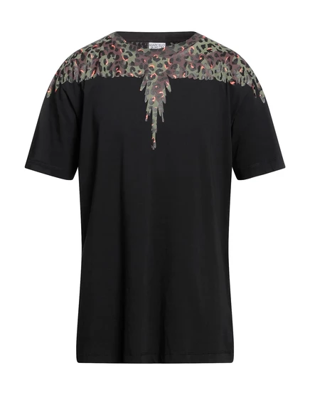 Мужская футболка Marcelo Burlon Lorenz_SP, черная