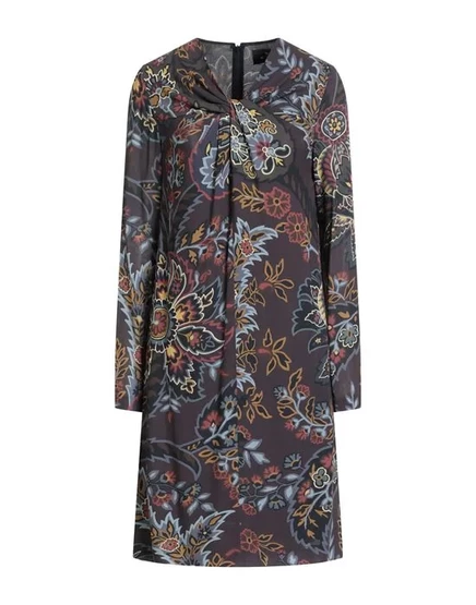 ETRO Платье миди тёмно-фиолетовый
