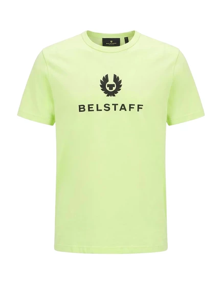 Мужская футболка Belstaff JADR с логотипом, желтая